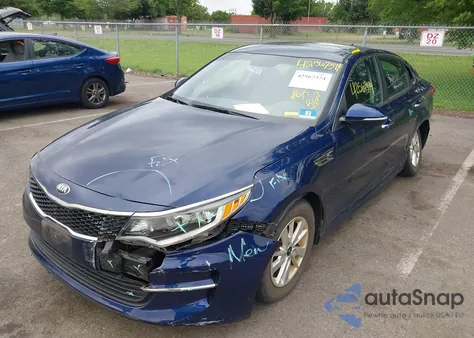 2018 Kia Optima Lx из США, поврежденный, VIN 5XXGT4L33JG188676